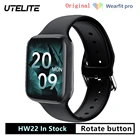 Смарт-часы UTELITE HW22 для мужчин, 1,75 дюйма, экран серии 6, Bluetooth, совместимые с вызовами, часы с кислородом, пульсометром PK HW12 iwo 13