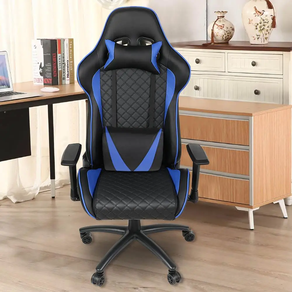 Эргономичный компьютерный стул для компьютерных игр гоночная Высокая мягкая