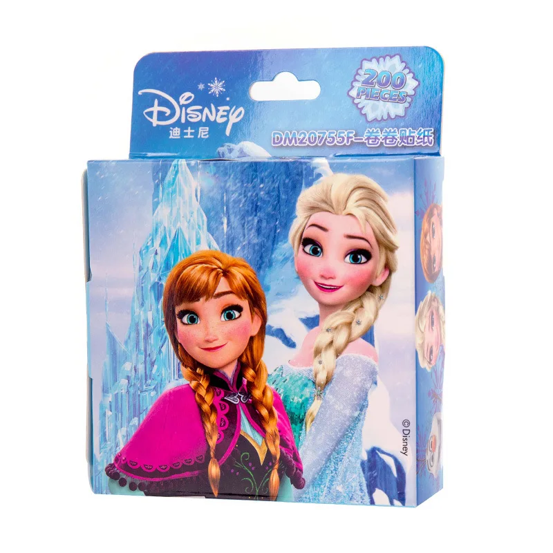 Frozen Дисней, Микки, Холодное сердце, Эльза, Анна, съемная наклейка, принцесса, скрапбукинг, для декора компьютера, блокнота, мультяшная игрушка, наклейка s 200 шт - Цвет: Frozen