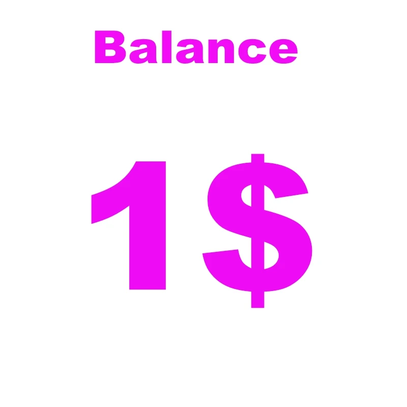 1 $ баланс| |