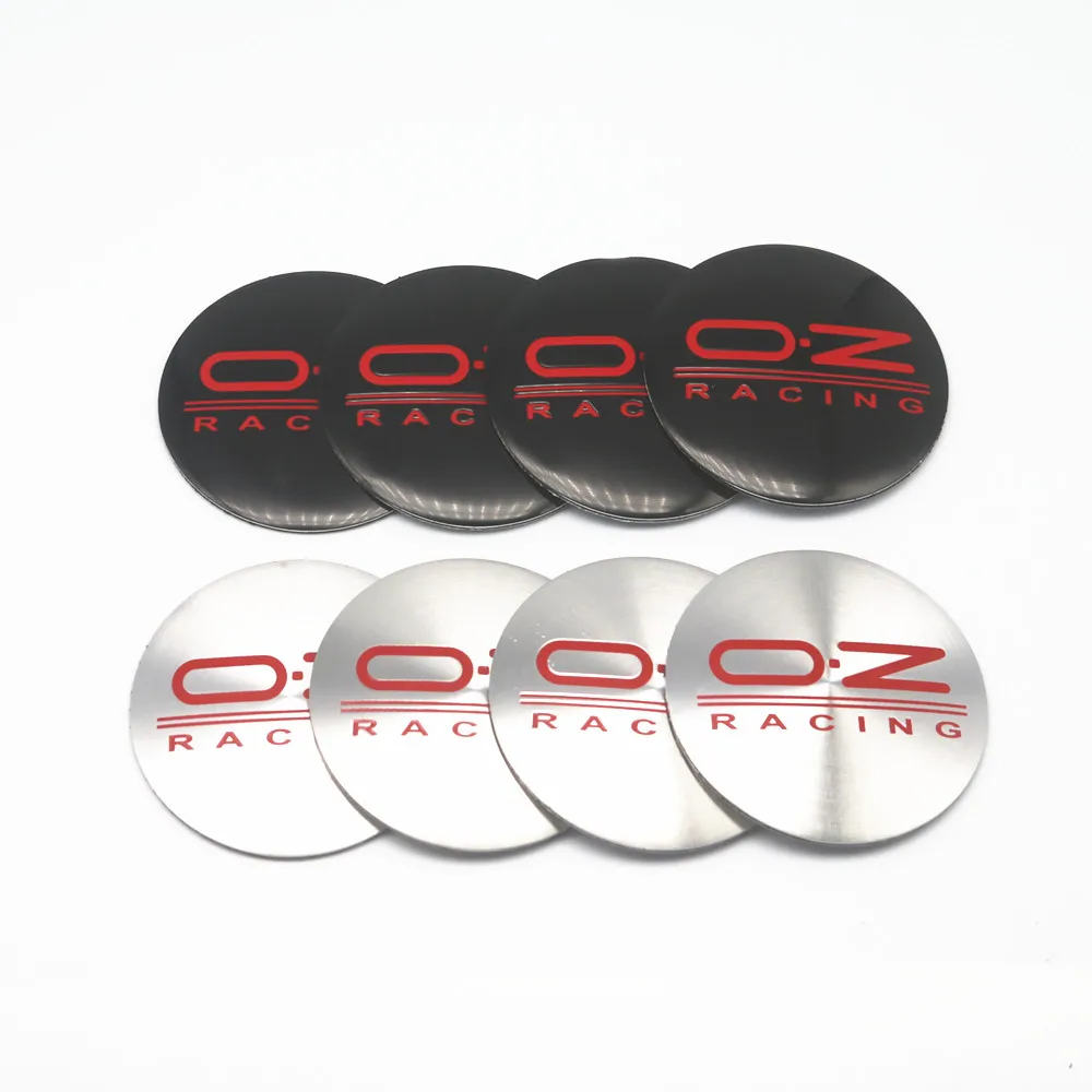 4 шт. 56 мм OZ Racing автомобильные брелки с логотипом автомобиля эмблемы значка центра