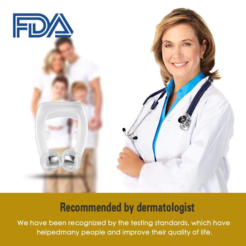 Противобактериальный силиконовый средство для здоровья против храпа защиты от