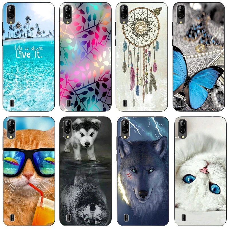 Patterned Case for Blackview A60 Soft TPU Phone Back Cover A 60 Cartoon | Мобильные телефоны и аксессуары