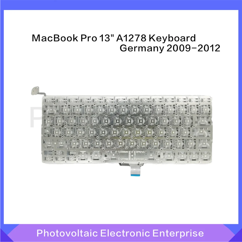 Новая немецкая клавиатура с подсветкой для MacBook Pro 13 &quotA1278 2009 2012 лет|Клавиатуры