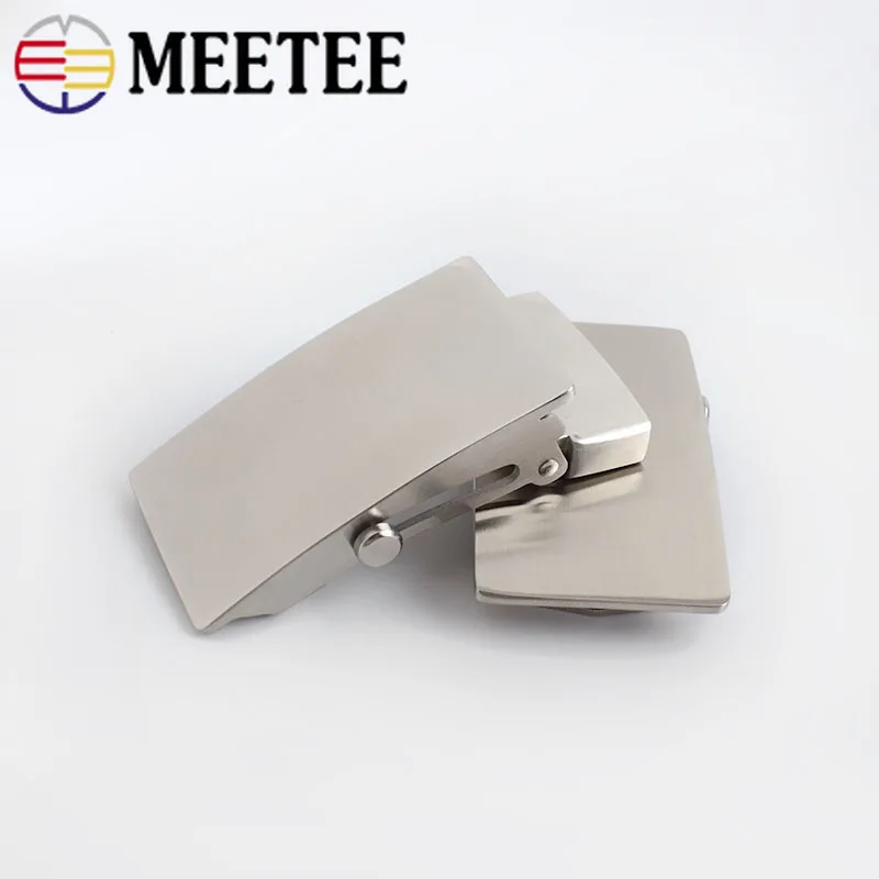 Meetee 1 шт. 36 мм/39 мм нержавеющая сталь ролик Беззубик мужской ремень пряжка
