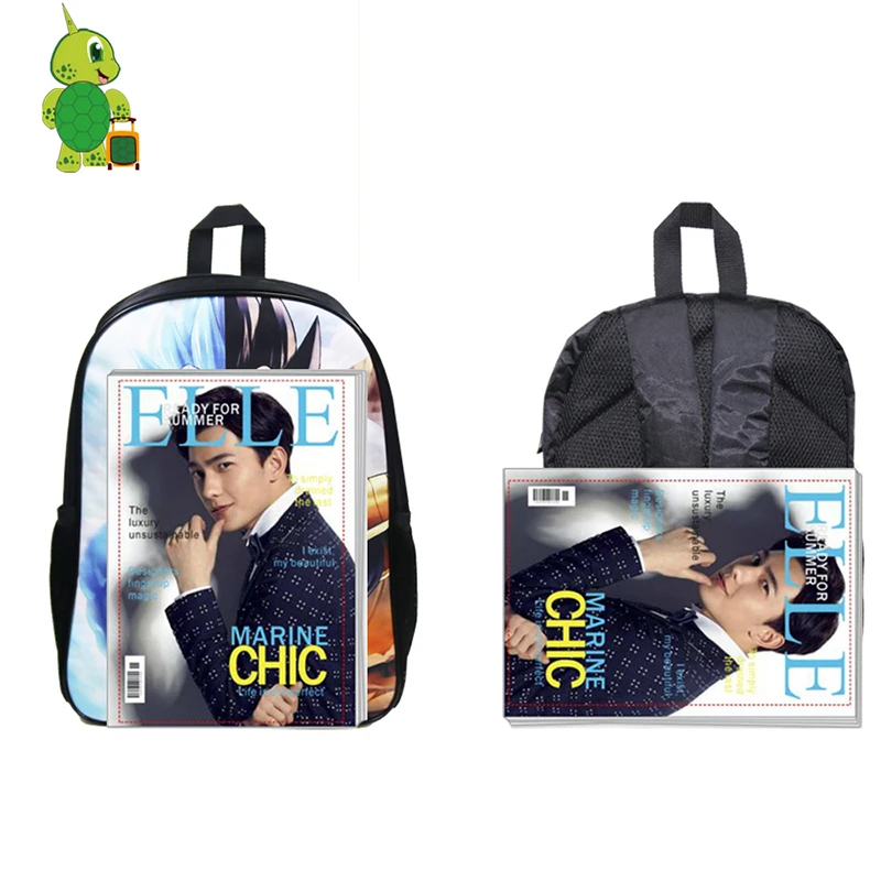 Аниме Dragon Ball Z рюкзак для мальчиков и девочек подростков Супер Saiyan Sun Goku Vegeta Beerus