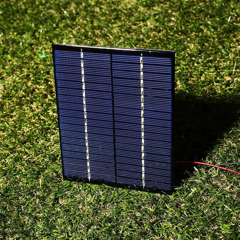 Солнечная панель 18 в 2 Вт миниатюрная солнечная система для аккумуляторов