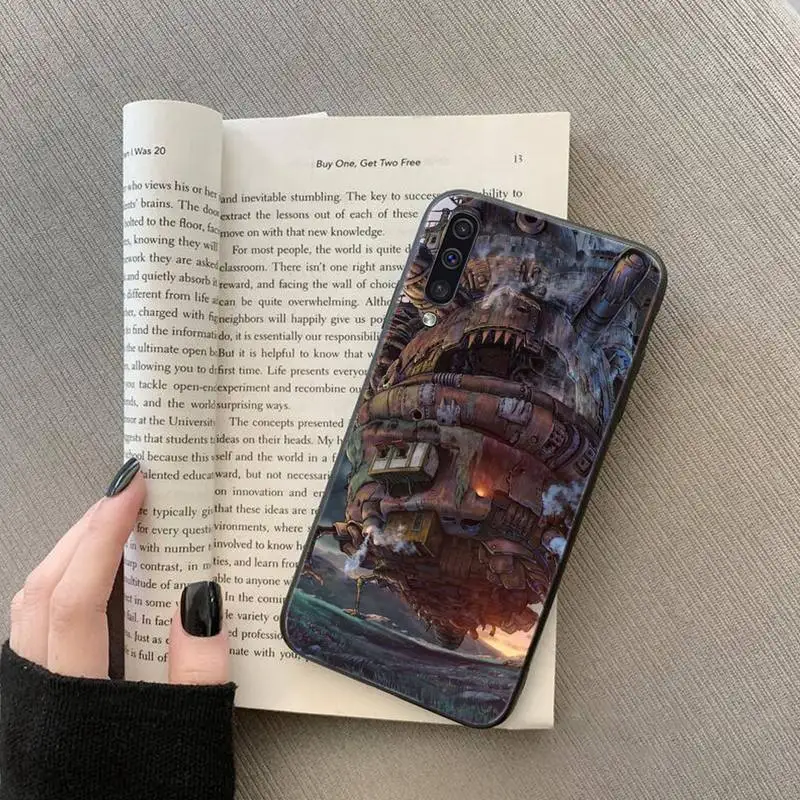Жесткий резиновый чехол Howl's Howls для телефона Samsung A20 A30 30s A40 A7 J2 J7 prime J4 Plus S5 Note 9 10 |