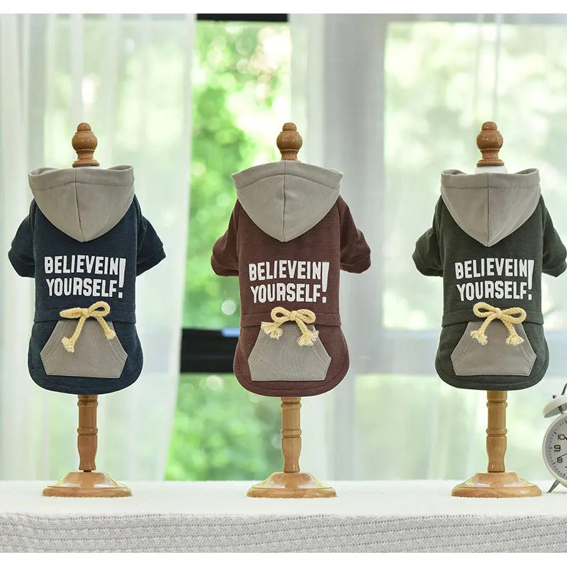 Одежда для собак осень зима 2020 новый стиль маленьких и средних размеров