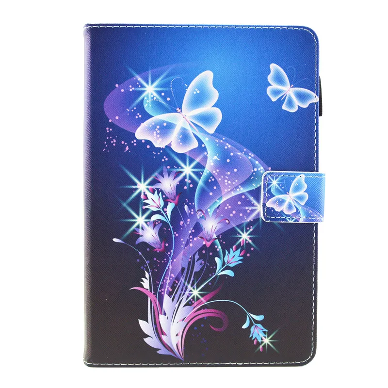 Чехол для iPad Mini, чехол с мультяшным единорогом, пляжный, PU, флип, кожаный чехол, чехол для iPad Mini5 Mini 4 3 2 1, чехол s Funda - Цвет: Dream Butterfly