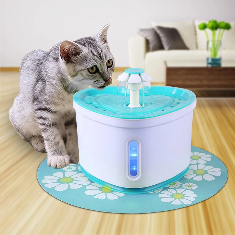 Электрическая поилка для собак и кошек бесшумный автоматический питьевой фонтан