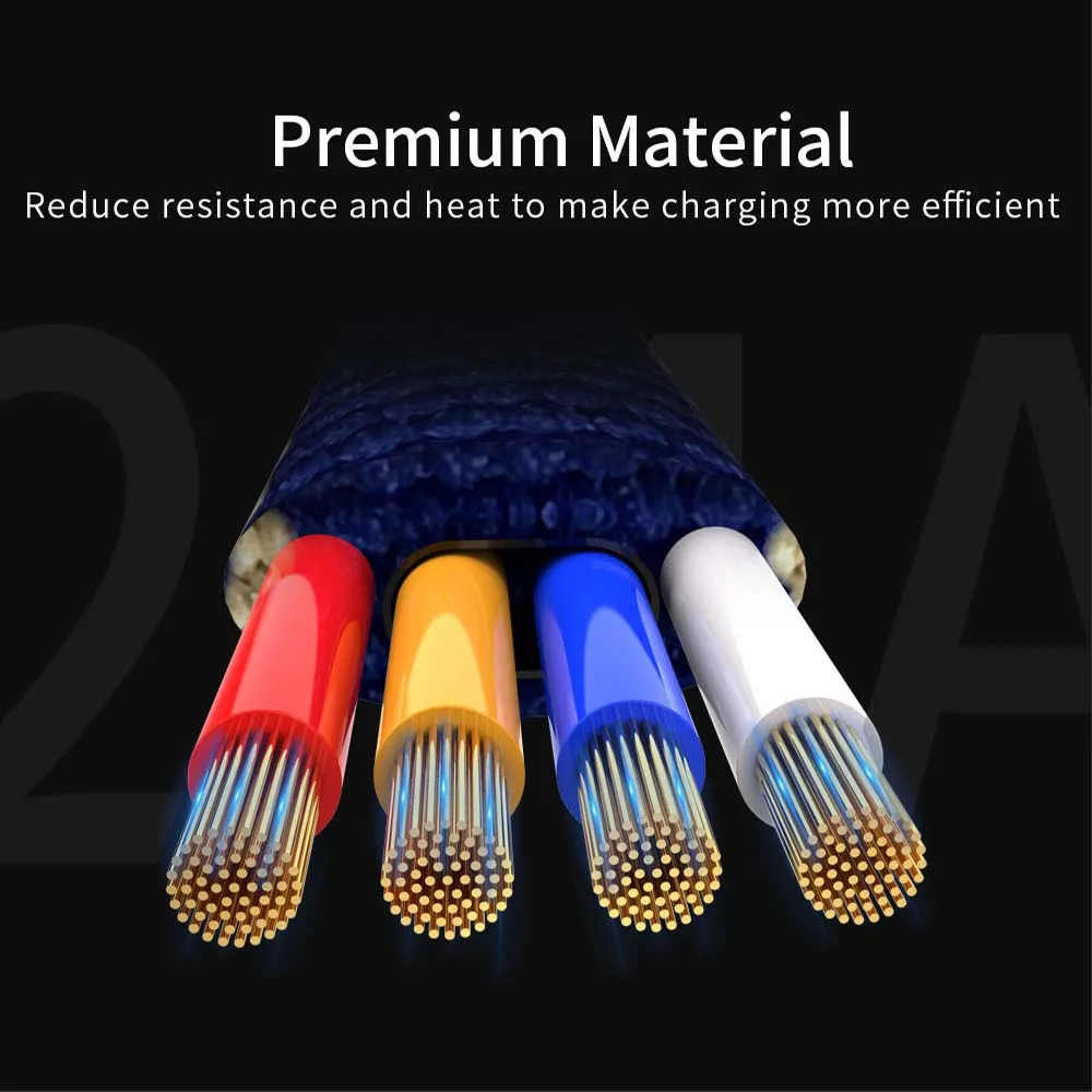 MUSTTRUE 1 м Черный Micro USB кабель Быстрая зарядка передачи данных провод для Samsung Sony Xiaomi