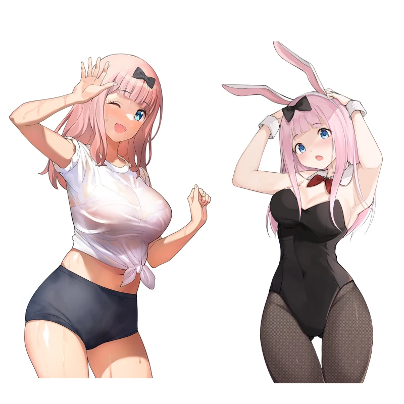 RuleMylife E870 Fujiwara Chika Kaguya Sama Wa Kokurasetai наклейка на машину мотоцикл граффити заказ |