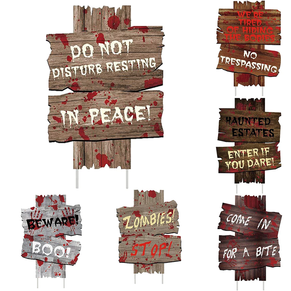 6 шт. тарелка винтажный дом с привидениями ретро кофе DIY вечерние поставки бар