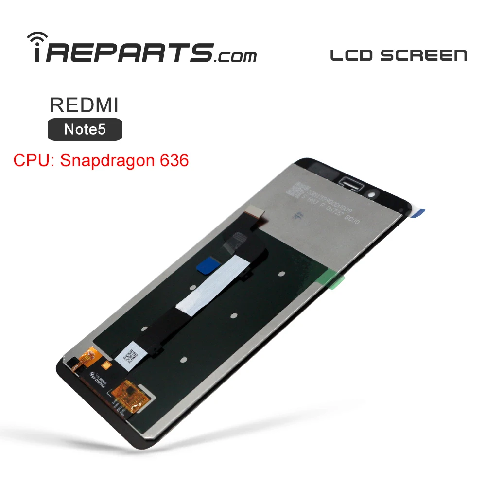 IREPARTS дисплей ЖК для Redmi Note5 Pro Замена Сенсорный экран Xiaomi Note 5 cpu Snapdrogan 636 +
