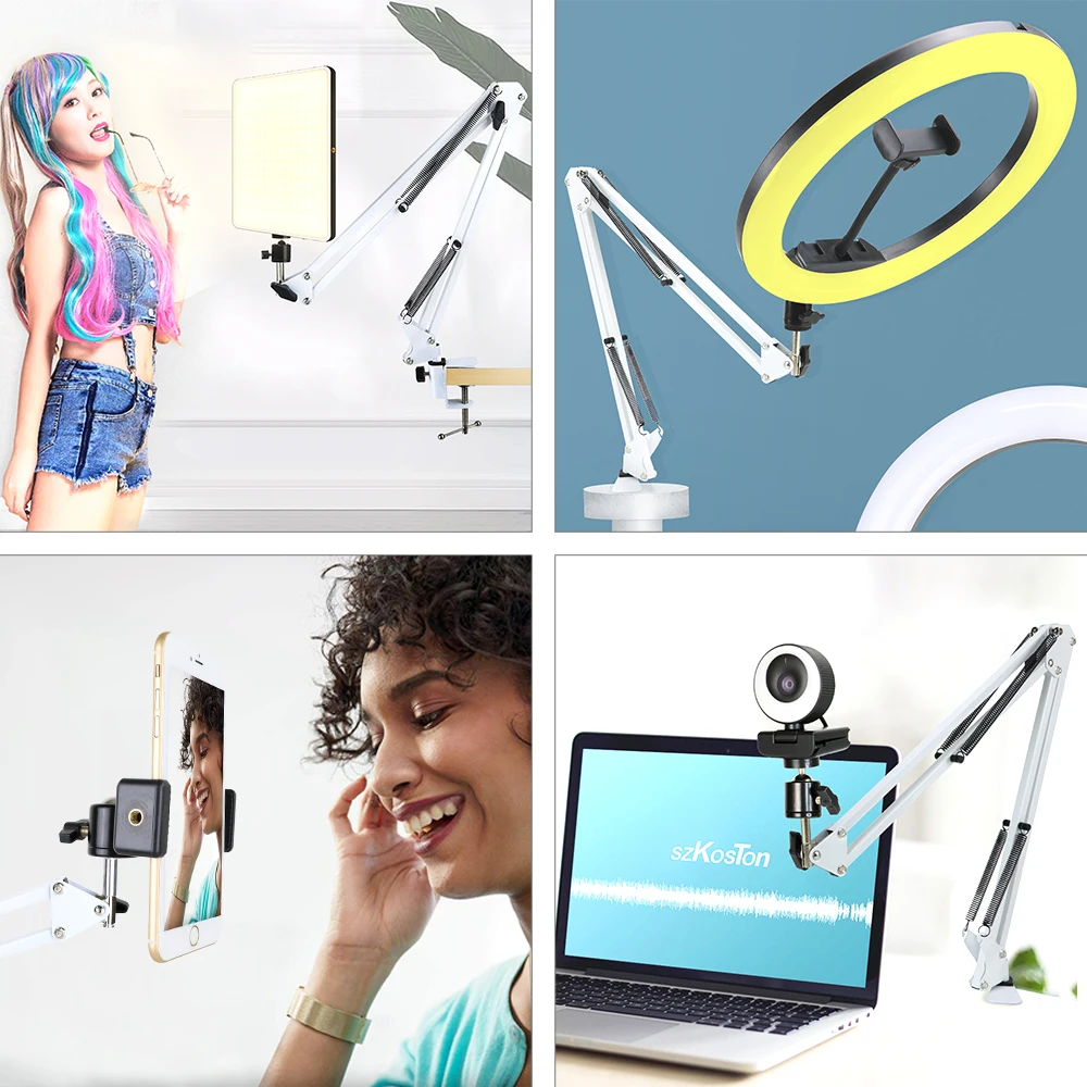 Выдвижной зажим для рабочего подвеска стрела подставка держатель с настольное