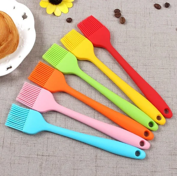 Silicone Basting Pastry Brush Oil Brushes For Cake Bread Butter Baking Tools Kitchen Safety BBQ home | Дом и сад