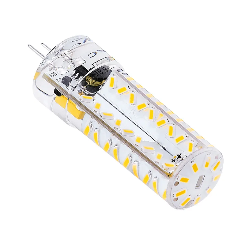 

5PCS 4W 450lm G4 3014SMD Super Bright 81LED Lamp Crystal Light Warm White Cool white 12V High Quality