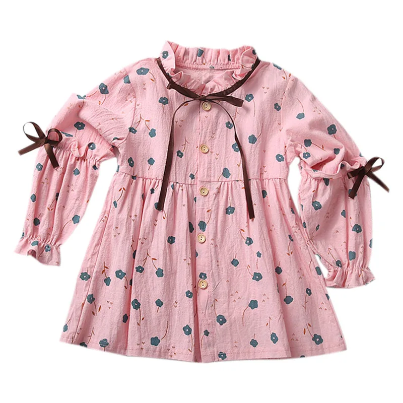 Детское платье для девочек принцессы малышей зимние платья От 1 до 5 лет 2020| |