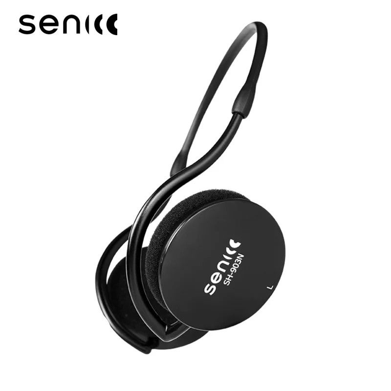 Оригинальный SENICC SH 903N Спорт стерео Экстра бас гарнитура шейный ремешок Накладные