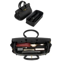 fits for h bir kins 25 30 35 insert bags organizer makeup handbag organize portable cosmetic base shaper for women handbag