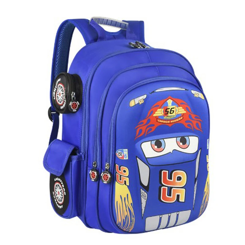 Детские школьные сумки с мультяшным 3D автомобилем для мальчиков и девочек