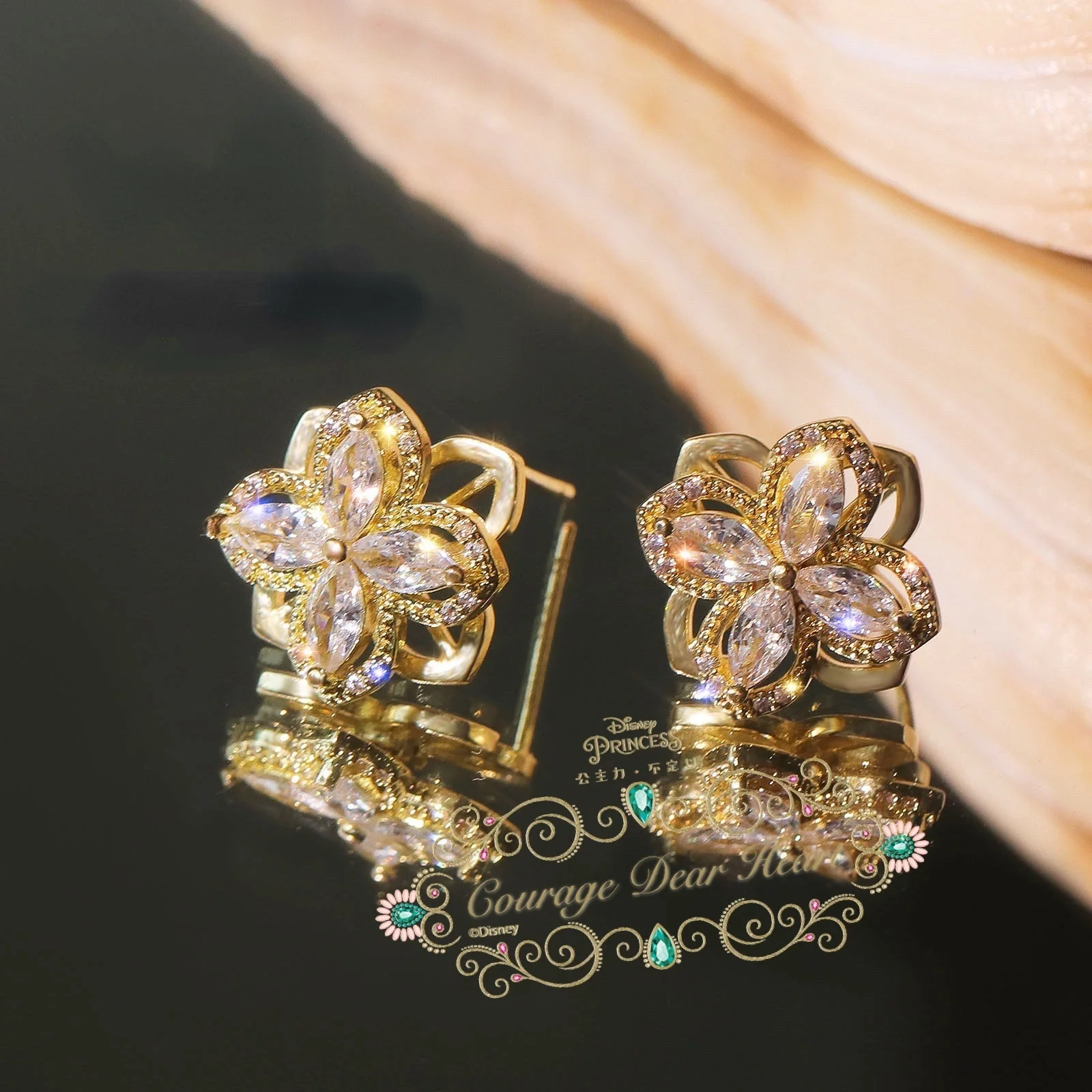 

New Rotatable Windmill Earrings Elegant Women Girl Temperament Jewelry Fashion Creative Design Romantic Jewelry Gifts