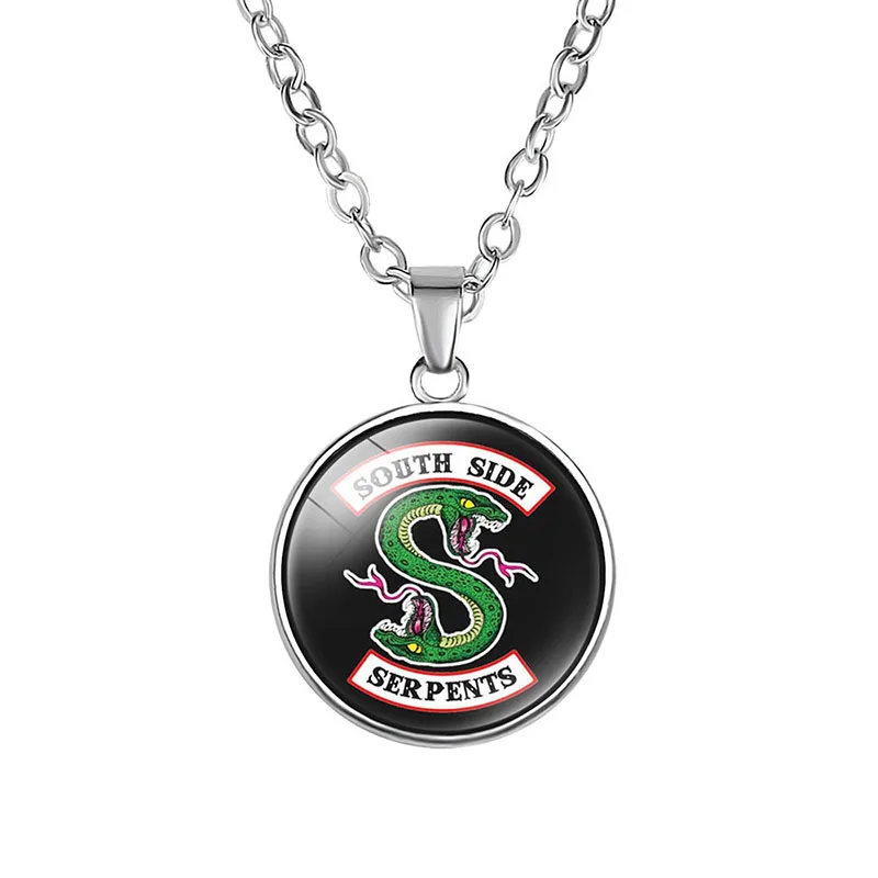 Подвеска загадки ривердейла ожерелье из звеньев цепи колье украшения для