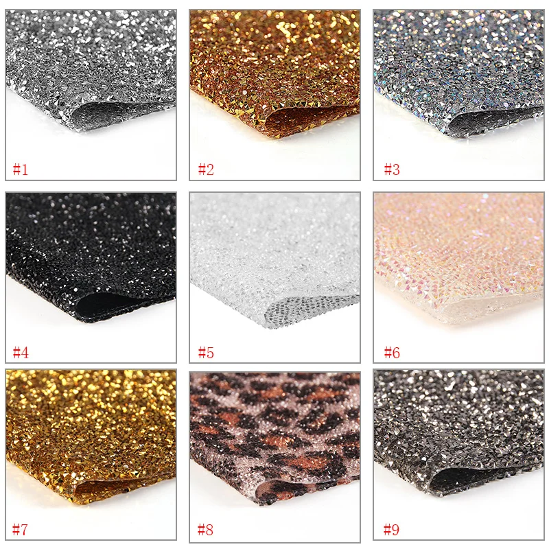 Алмазный Настольный коврик для дизайна ногтей 6 типов блестящая Подставка рук