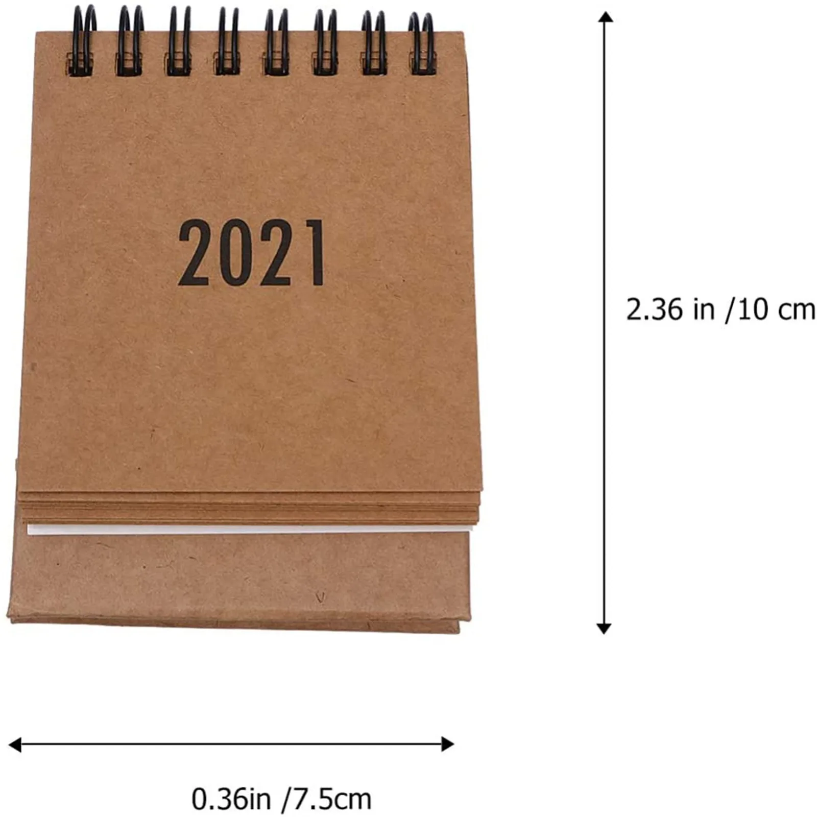 2021 простой черный белый серый настольный календарь двойной ежедневный