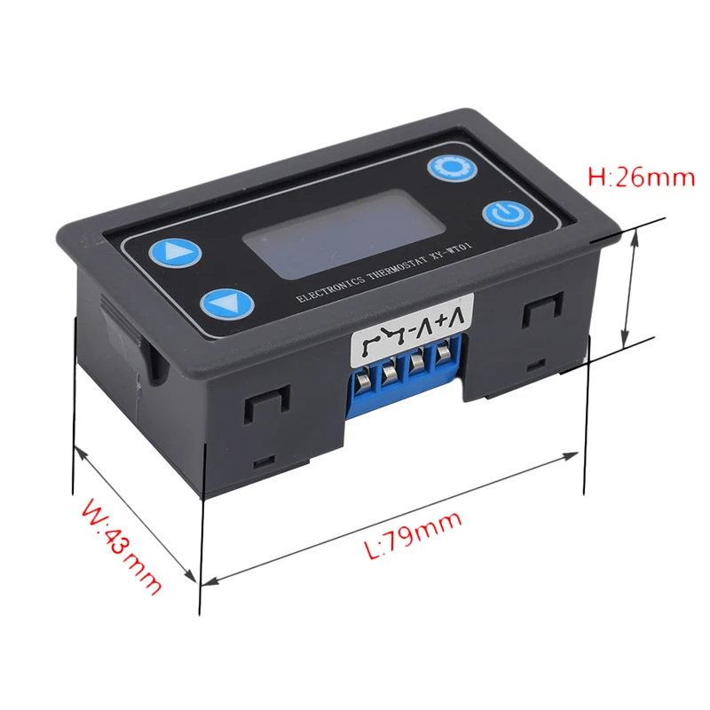 -WT01 0-30V зонд линии цифровой контроль температуры светодиодный дисплей термостат