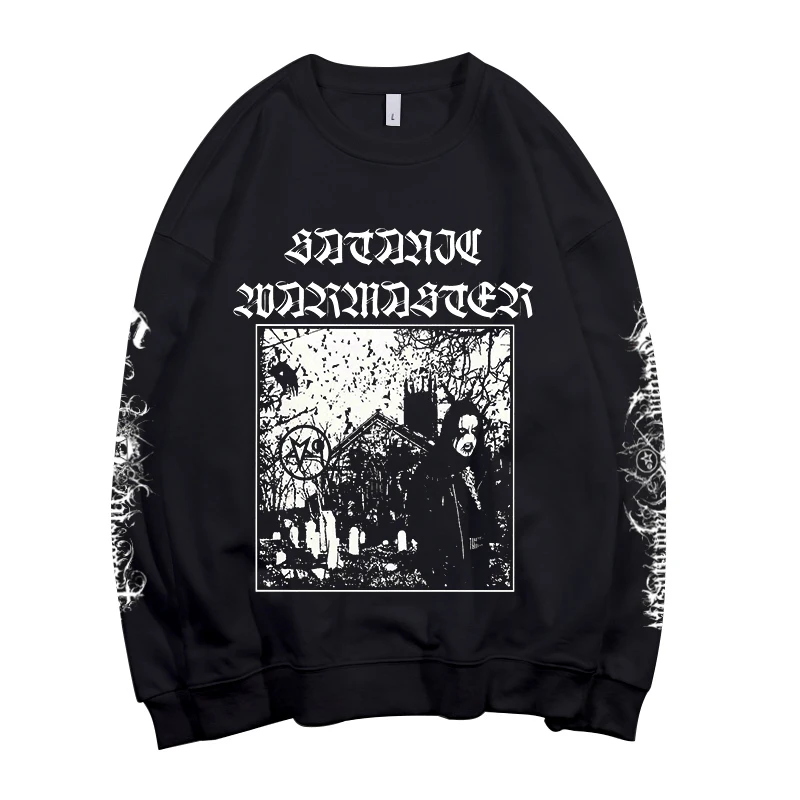 3 вида конструкций Warmaster band пуловер Толстовка rock heavy metal sudadera рокер уличная