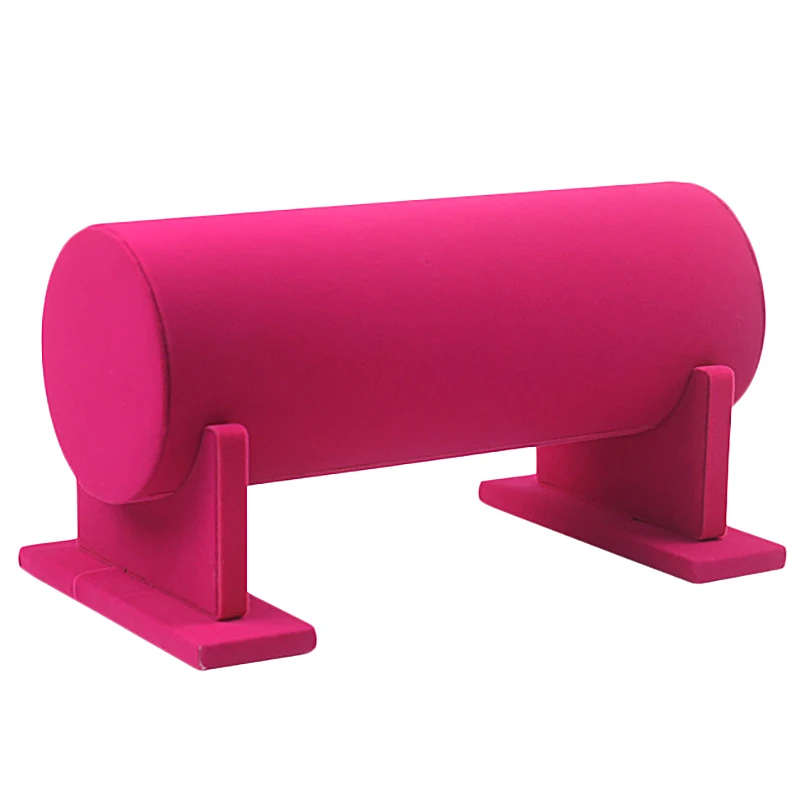 Бархатная съемная подставка для волос органайзер с застежкой 36 см магазина