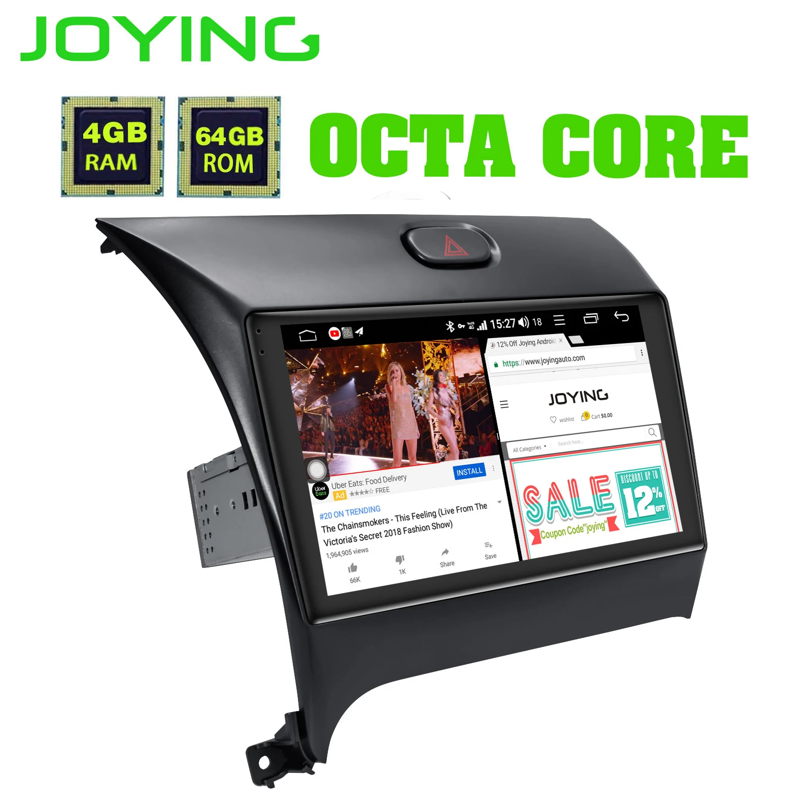 Радуясь 9 &quotAndroid 8 1 автомобильный Радио мультимедийный видео плеер для Kia/CERATO/K3/FORTE