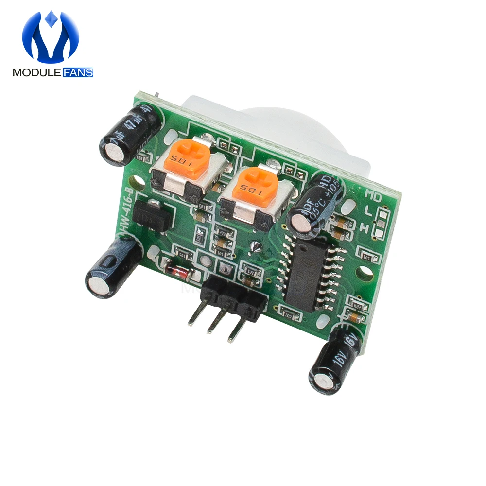 HC SR501 тела Сенсор модуль для Arduino Отрегулируйте пироэлектрический инфракрасный