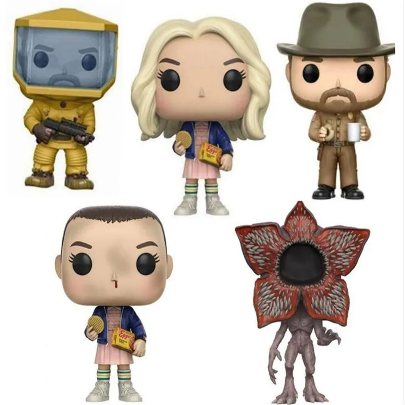 

10cm Stranger Things Character Figure Demogorgon New Style Model Toys Vinyl Q Version PVC Dolls for Collection Children Gift