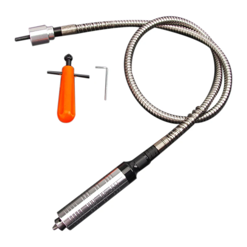 

Rotary Angle Grinder Tool Chuck Flexible Shaft Fits 0.3-4mm Handpiece for Electric Drill Electric Grinder Tool Accessory