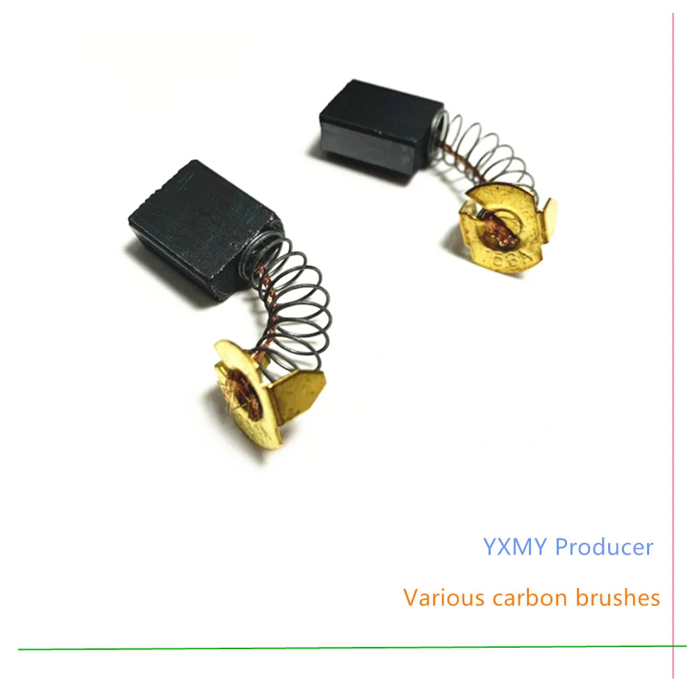 6 шт., карбоновая щетка для замены Makita B-80329 TW1000 2012NB 3601B 3612BR/B 4107R 3501 3501N 3600B 5900B 8600 8050