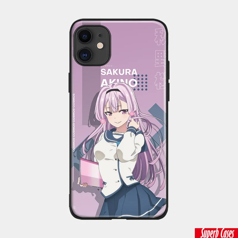 Sakura Akino Cosmos oreski аниме Мягкий силиконовый чехол для телефона iPhone 6 6S 7 8 Plus X XR XS 11 Pro