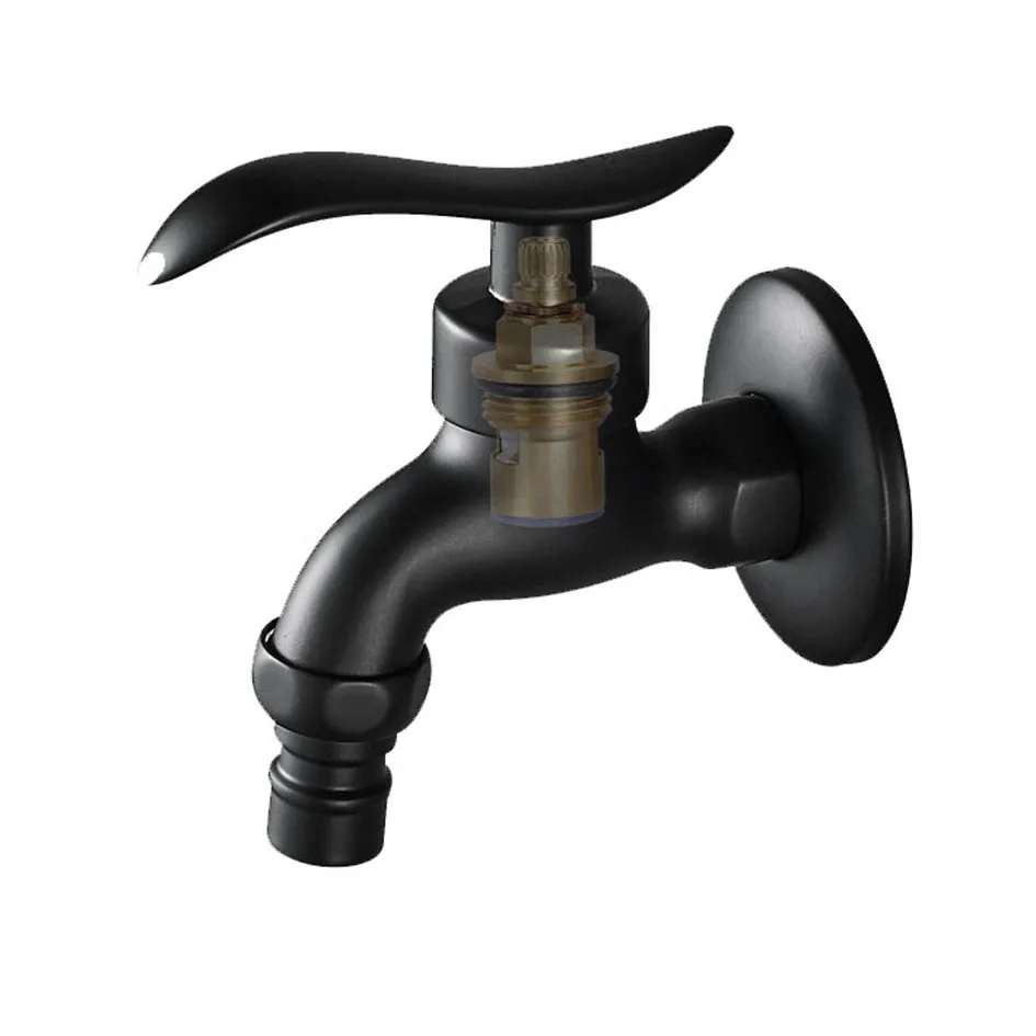 Удлиненный настенный кран для стиральной машины Швабра Смеситель бассейна