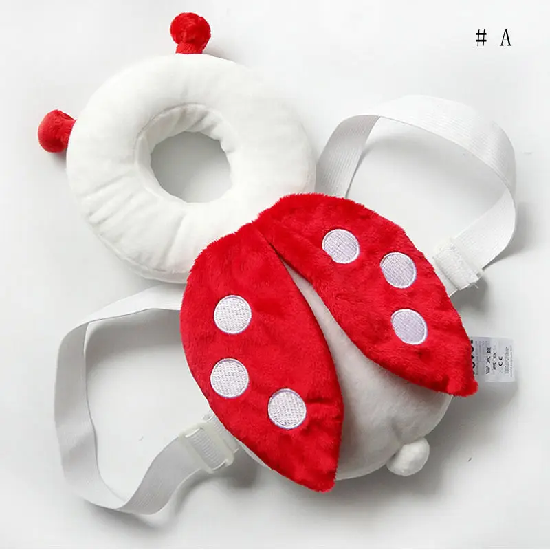 Pudcoco-Protector de seguridad para beb&eacute;, almohadilla de seguridad para la cabeza y la espalda, arn&eacute;s-2