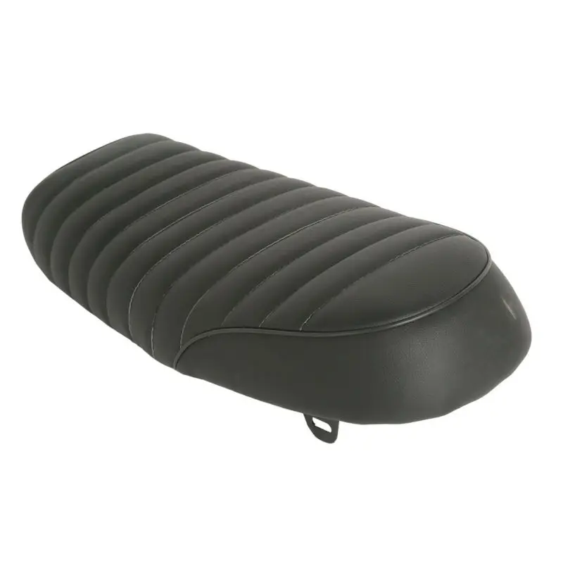 Мотоциклетное универсальное винтажное седло для Кафе Racer Flat Hump подходит Honda CB Suzuki