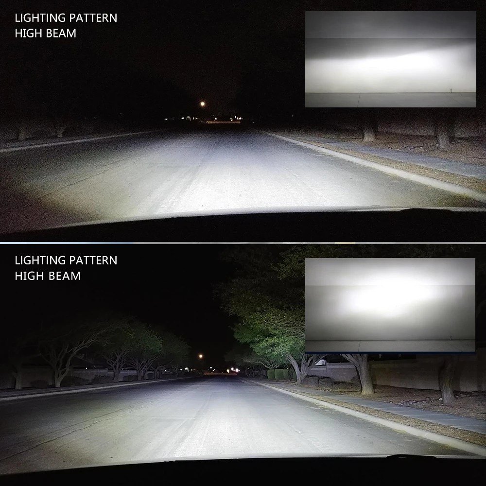 Лампы светодиодные BraveWay H1 H7 H8 H11 9005 HB3 9006 HB4 H4 12 В 6500 К|Передние LED-фары для авто| |