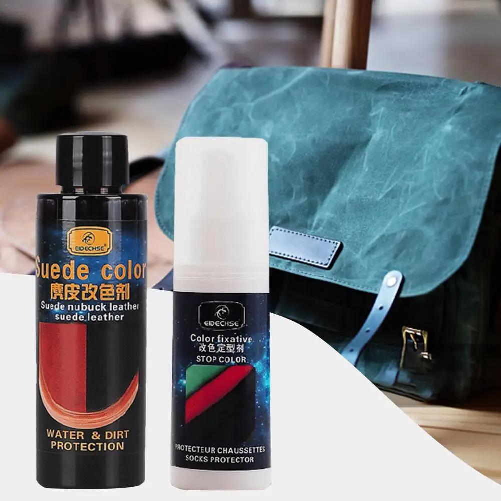 Кожа изменение цвета агент набор цвет ing восстановление для нубука кожа замша