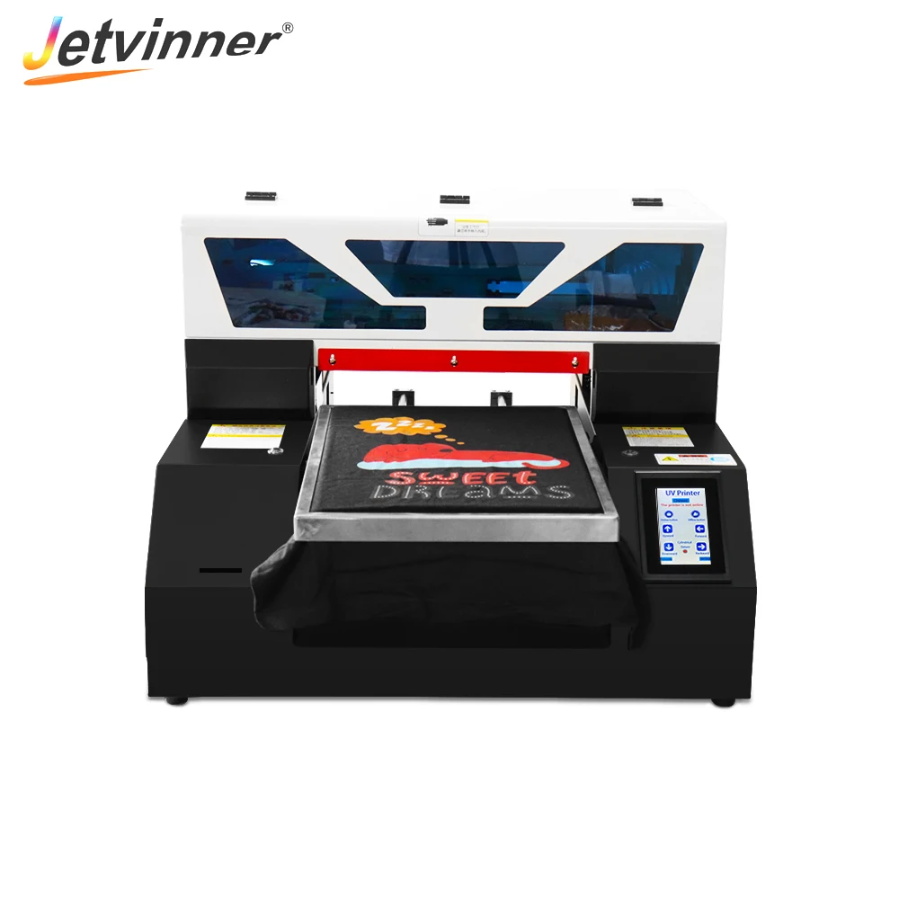 Полностью автоматический принтер для футболок Jetvinner размер A3 DTG принтеры