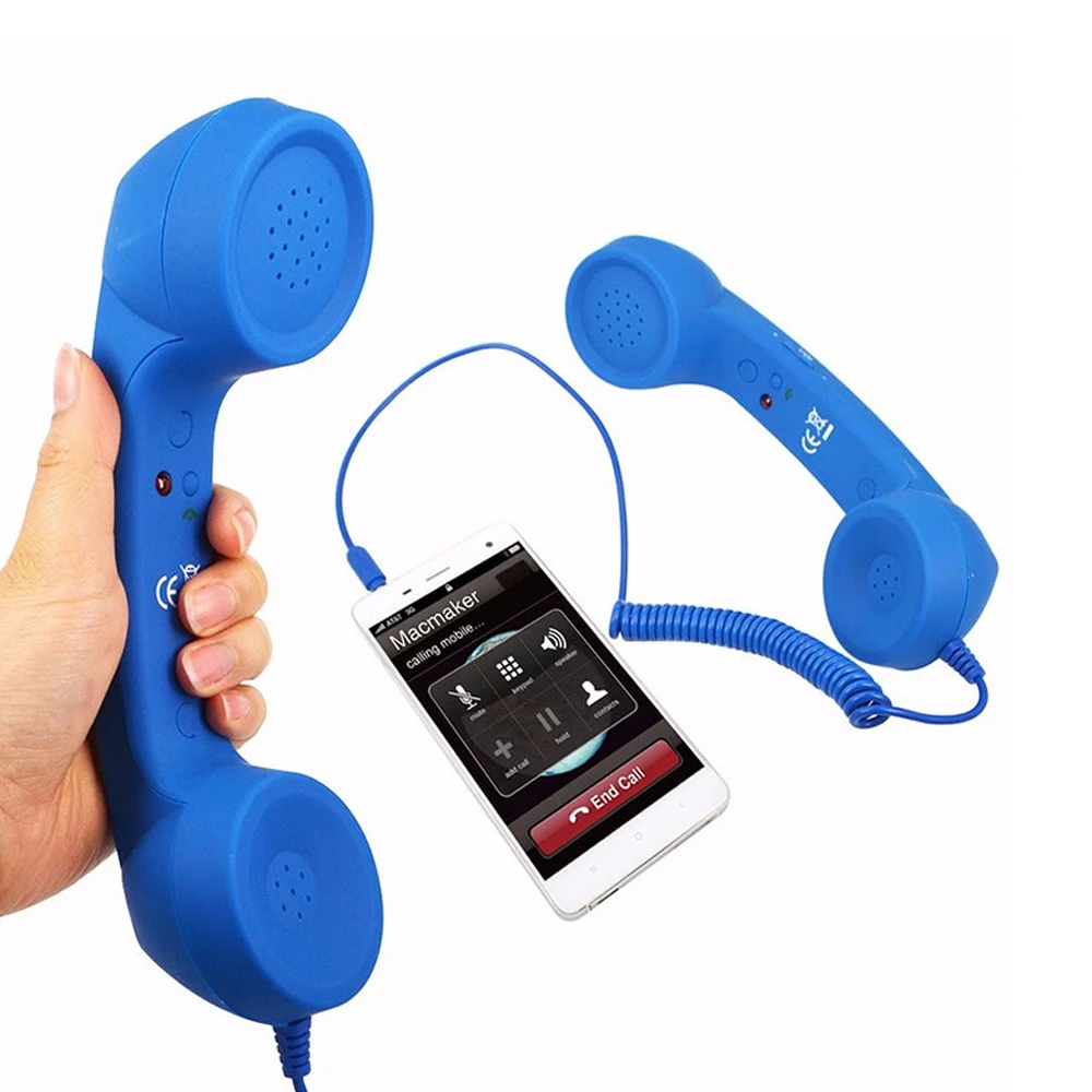 Классический ретро микрофон с разъемом 3 5 мм телефонный мини динамик приемник