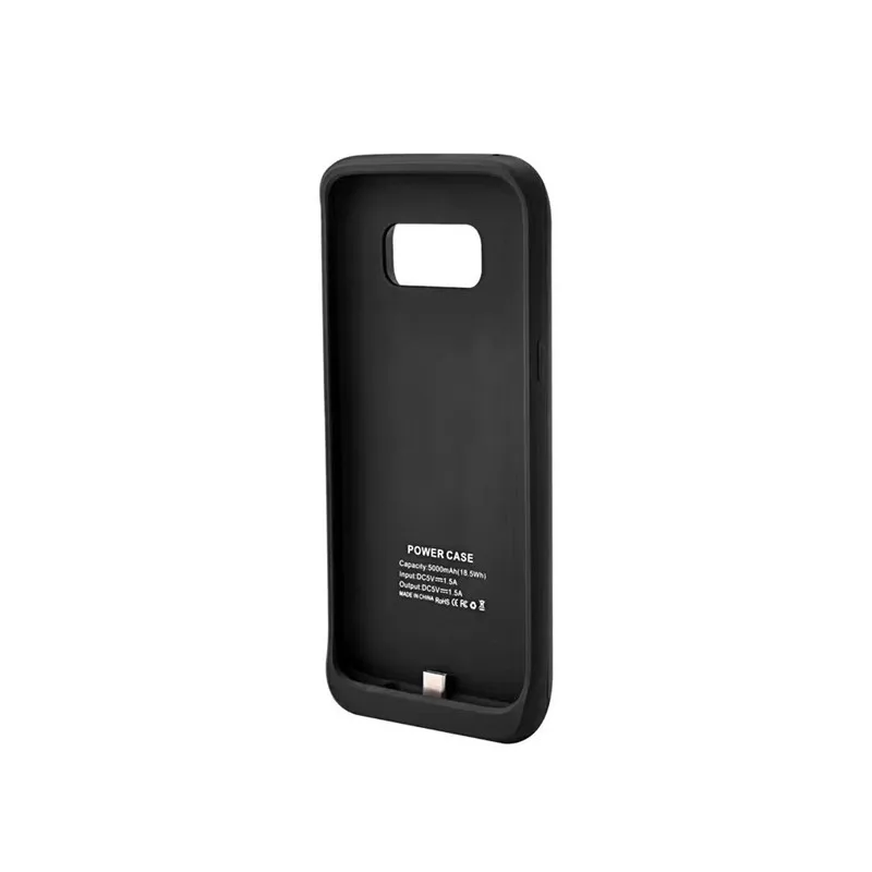 Внешний аккумулятор 5000 мА/ч, чехол для samsung galaxy s8 plus, ультра тонкий внешний аккумулятор, чехол, зарядное устройство, резервный зарядный чехол