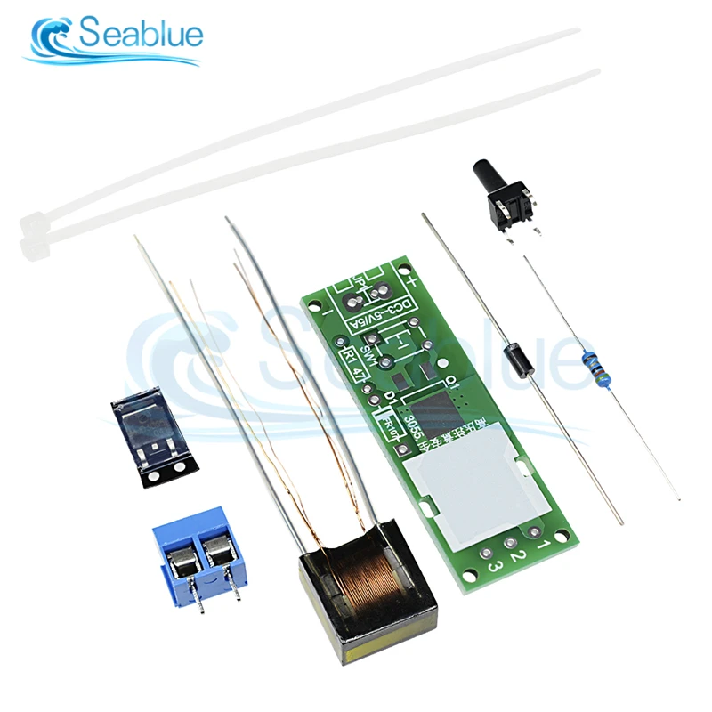 DC 3V-5V Высокая Напряжение генератор Arc воспламенитель модуль катушки комплект шаг