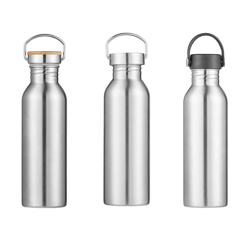 Спортивная бутылка для воды 750 мл портативная Термокружка Из нержавеющей стали 304