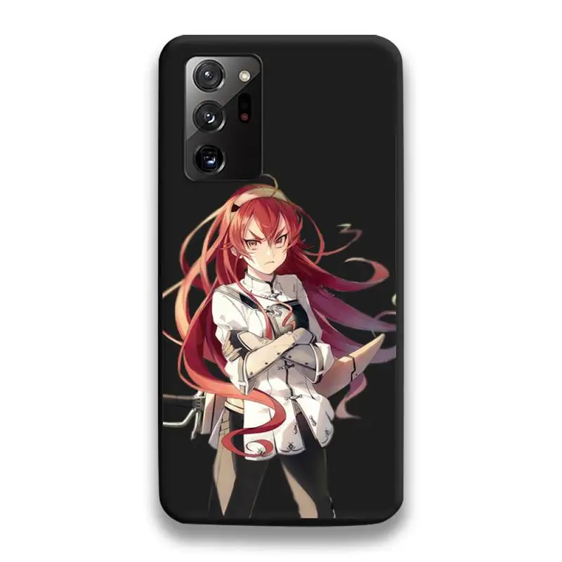 

Mushoku Tensei Jobless Reincarnation Phone Case For Samsung Galaxy Note20 ultra 7 8 9 10 Plus lite M51 M21 M31S J8 2018 Prime